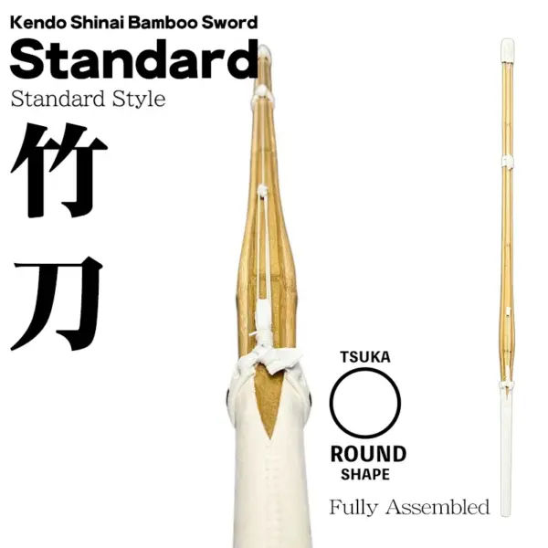 Kendo Shinai Bamboo Sword Standard Style Fully Assembled
